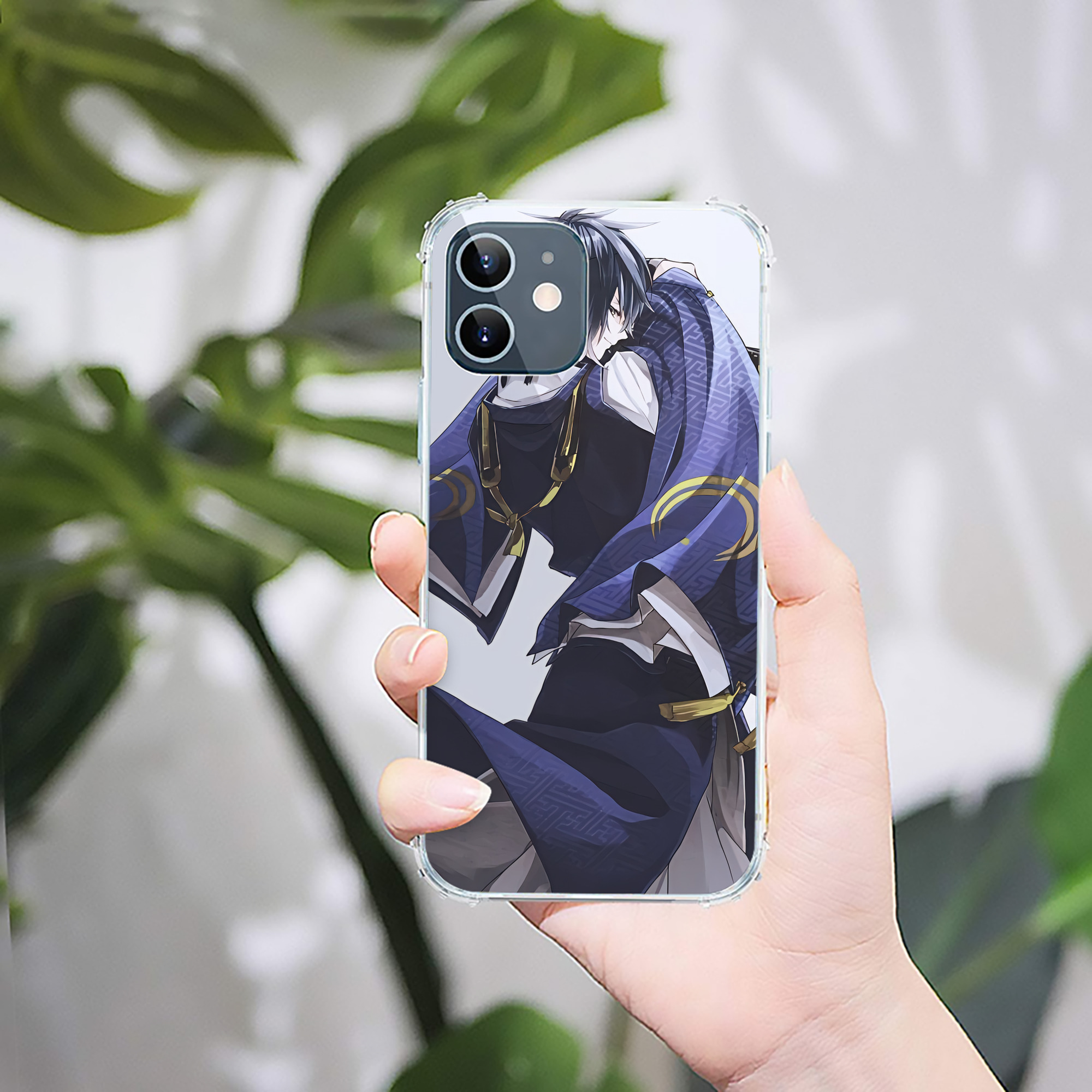 （画像用） 刀剣乱舞 Touken Ranbu 【iPhone 12シリーズ対応】透明スマホケース（クリアソフトケース）